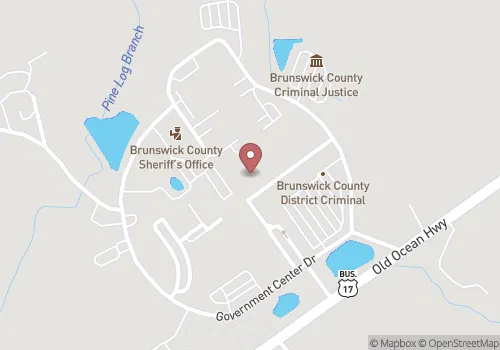 Brunswick County Register of Deeds Map