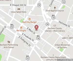 Durham County Register of Deeds Map