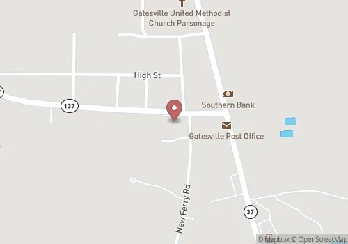 Gates County Register of Deeds Map