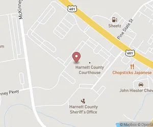 Harnett County Register of Deeds Map