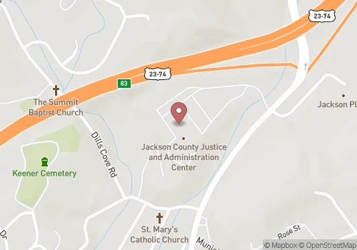 Jackson County Register of Deeds Map