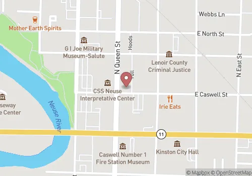 Lenoir County Register of Deeds Map