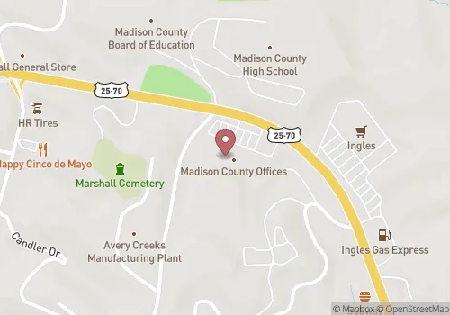 Madison County Register of Deeds Map