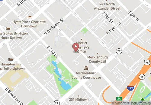 Mecklenburg County Register of Deeds Map