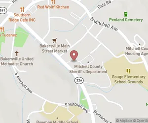 Mitchell County Register of Deeds Map