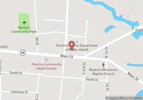 Pamlico County Register of Deeds Map