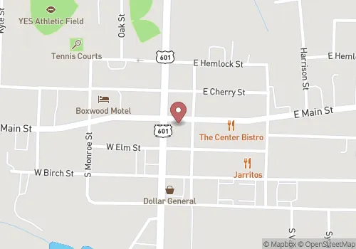 Yadkin County Register of Deeds Map