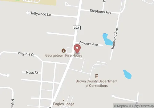 Brown County Health Department Map