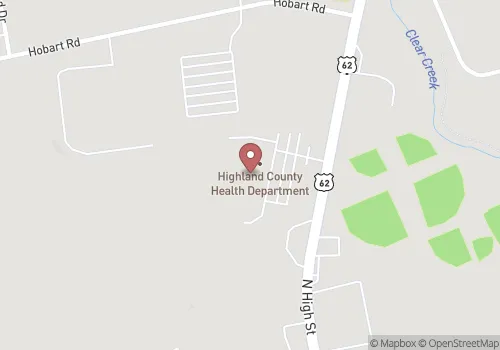 Highland County Health Department Map