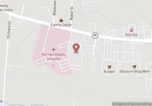 Morrow County Health District Map