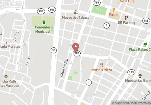 Caguas Registrar (Registrador Demográfico) Map