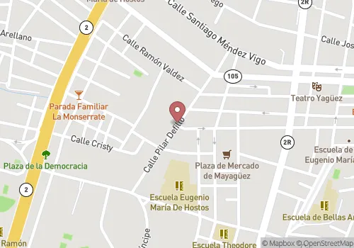 Centro Médico Pública Mayaguez Map