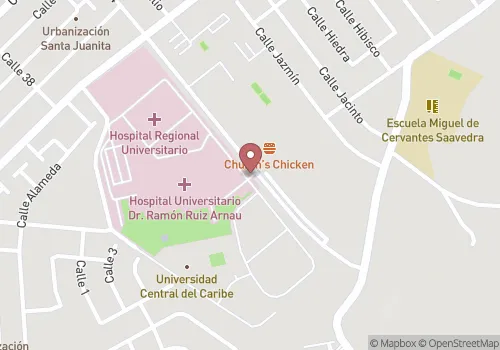 Hospital Regional Bayamón Ave. Laurel Map