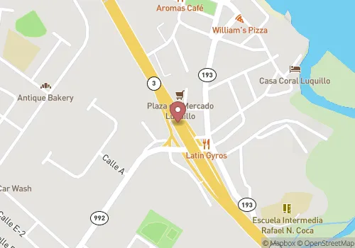 Luquillo Health Community Center Map