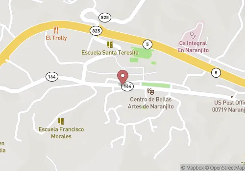 Naranjito Registrar (Registrador Demográfico) Map