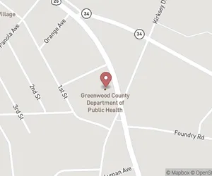 Greenwood County Health Department Map