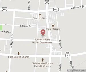 Sumter County Vital Records Map