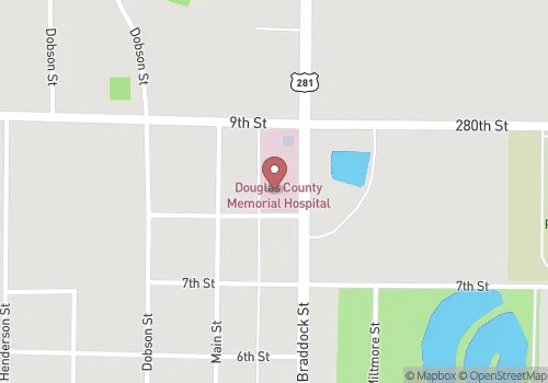 Douglas County Memorial Hospital Map