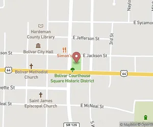 Hardeman County Vital Records Map