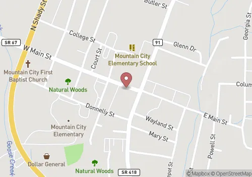 Johnson County Vital Records Map
