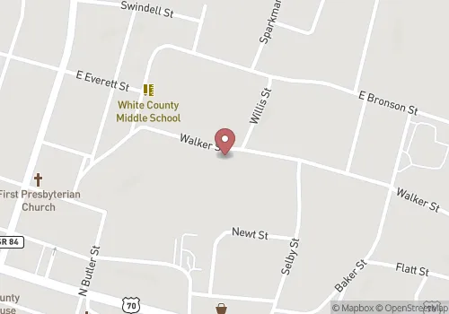 White County Health Department Map