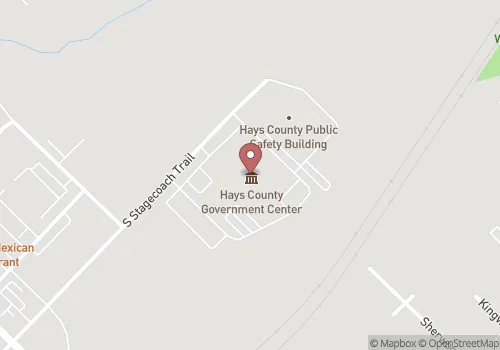 Hays County Health Department Map