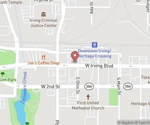 Irving Public Health and Environmental Services Map