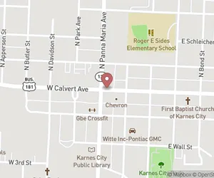 Karnes County Vital Records Map