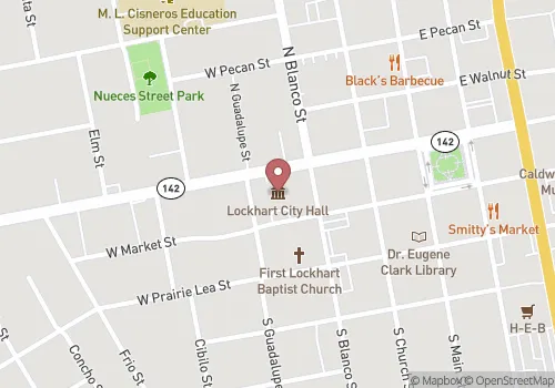 Lockhart City Health Department Map