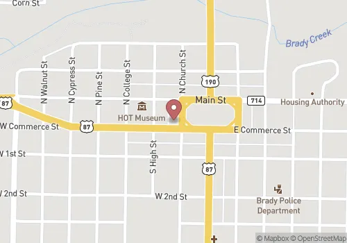 McCulloch County Health Department Map