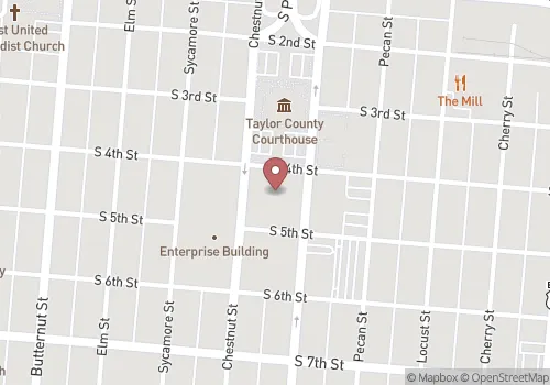 Taylor County Vital Records Map