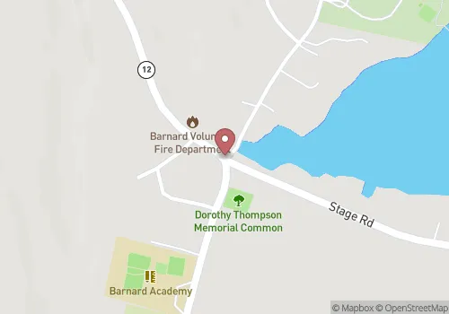 Barnard Town Clerk Map