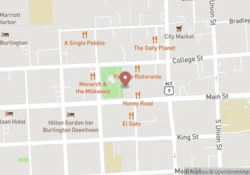 Burlington Town Clerk Map