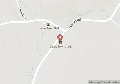 Calais Town Clerk Map