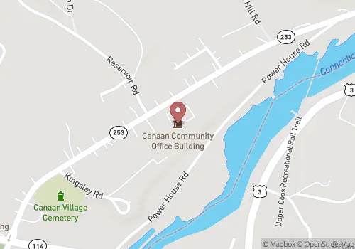 Canaan Town Clerk Map