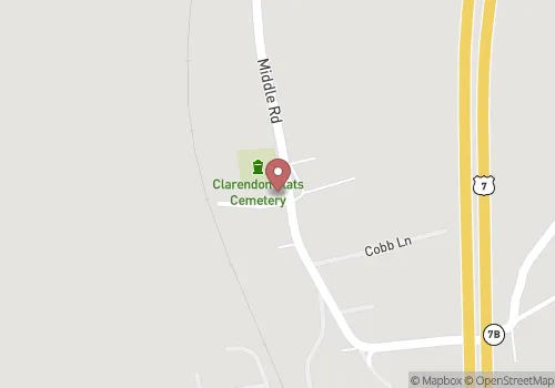 Clarendon Town Clerk Map