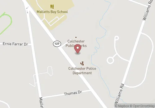 Colchester Town Clerk Map