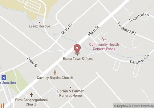 Essex Town Town Clerk Map