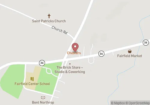 Fairfield Town Clerk Map
