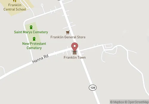 Franklin Town Clerk Map