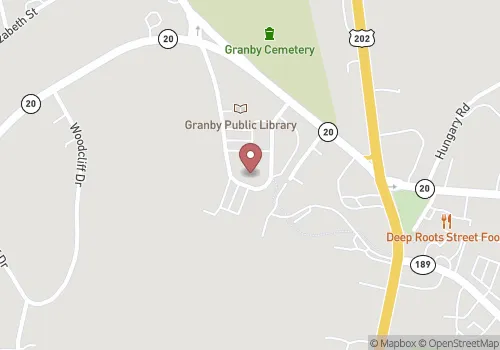 Granby Town Clerk Map