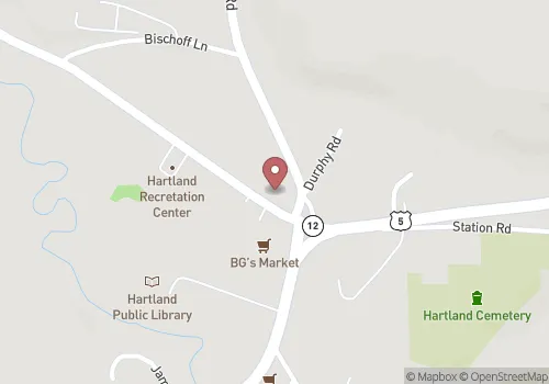 Hartland Town Clerk Map