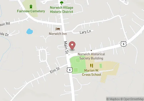 Norwich Town Clerk Map