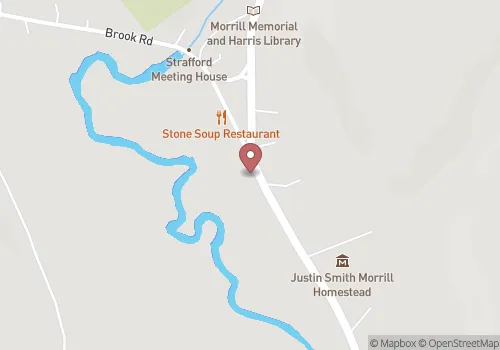 Strafford Town Clerk Map