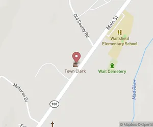 Waitsfield Town Clerk Map