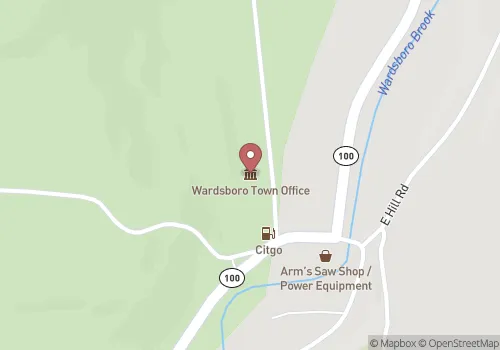 Wardsboro Town Clerk Map