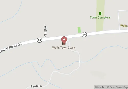 Wells Town Clerk Map