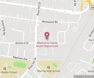 Blue Ridge Health District Charlottesville/Albemarle Health Dept. Map