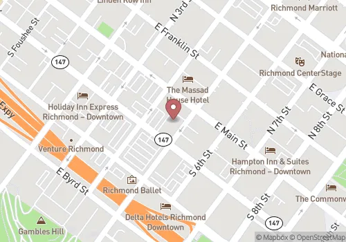 Richmond Vital Records Department: Room 126, 400 East Cary Street, Richmond, VA 23219, (804) 205-3911, FAX (804) 786-9007 Map