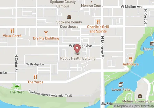 Spokane Regional Health District Map